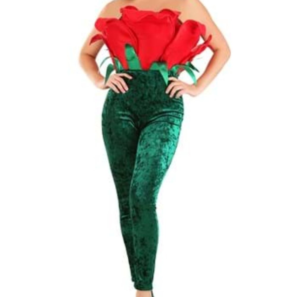Rose Flower Halloween Costume